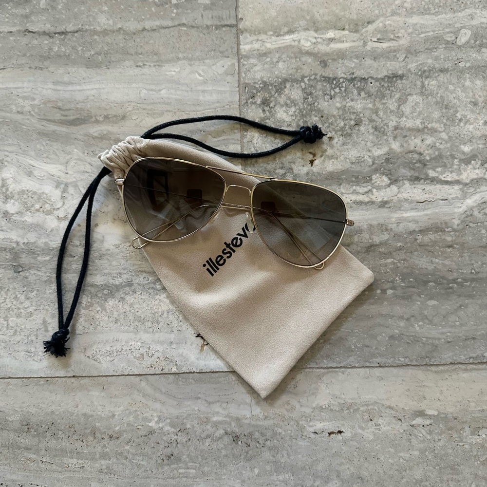 Illesteva Brown/Grey Classic Sunglasses